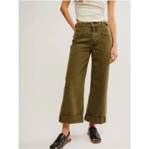 Free People We The Free Palmer Cuffed Jeans